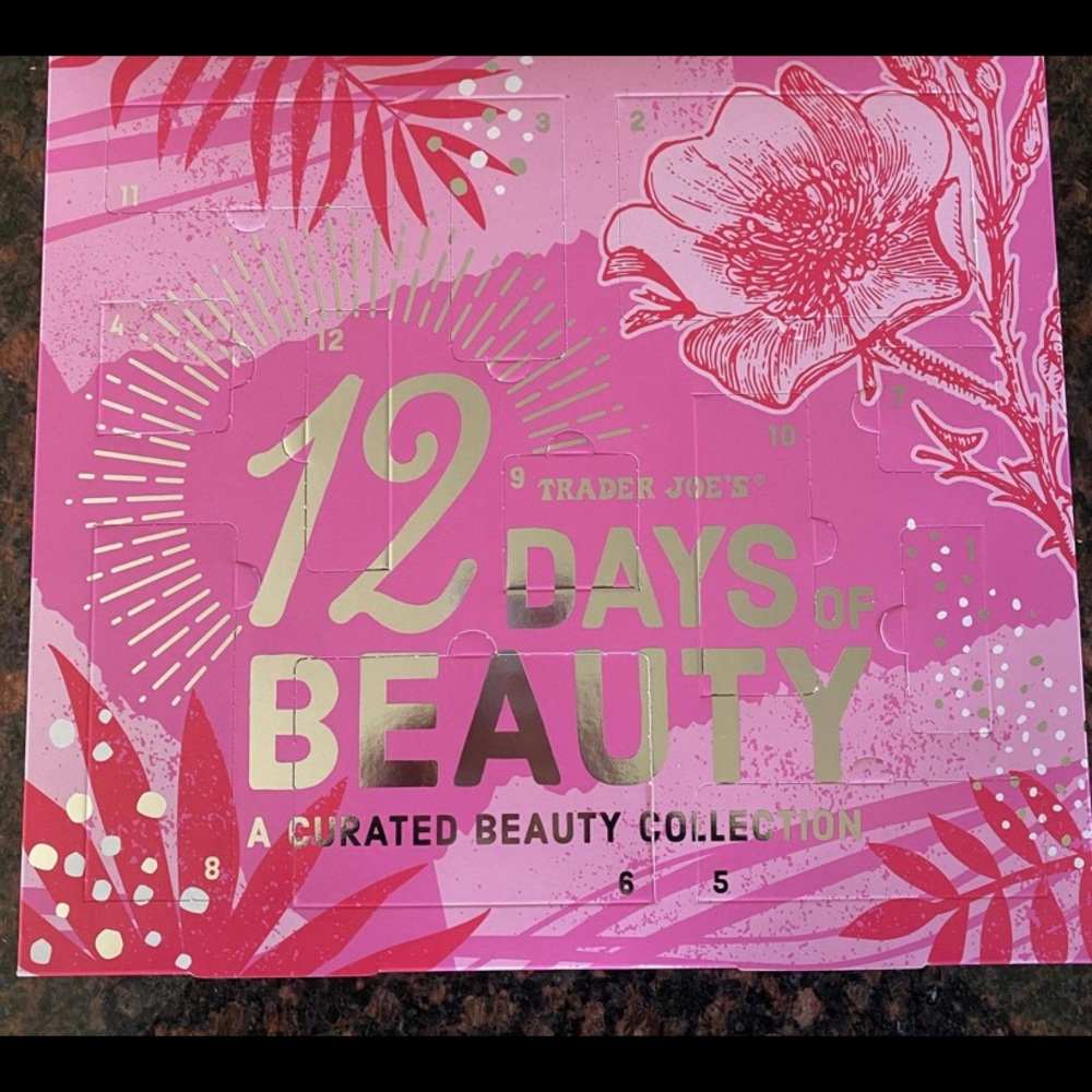 A few rare items from the Trader Joe’s beauty box advent calendar